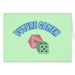 Future Gamer - Blue & Dice cards