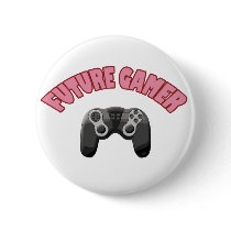 Future Gamer - Red & Controller buttons by thefrozenduck Future Gamer - Red & Controller buttons