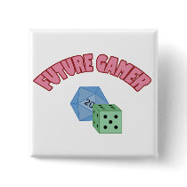 Future Gamer - Red & Dice buttons