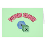 Future Gamer - Red & Dice cards