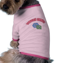 Future Gamer - Red & Dice Dog Shirt