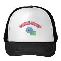 Future Gamer - Red & Dice hats