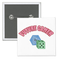 Future Gamer - Red & Dice buttons