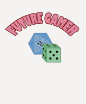 Future Gamer - Red & Dice t-shirts