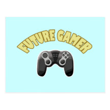 Future Gamer - Yellow & Controller Post Cards