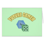 Future Gamer - Yellow & Dice cards