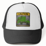 Future Garbage Truck Green Driver Hat