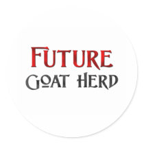 Future Goat Herd stickers by jobshirt Future Goat Herd stickers