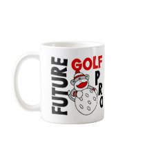 Future Golf Pro Sock Monkey Mug