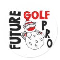 Future Golf Pro Sock Monkey stickers