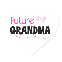 Future Grandma Gifts Stickers