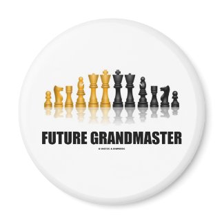 Future Grandmaster (Chess Set) magnet