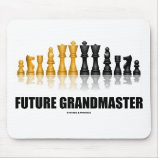 Future Grandmaster (Chess Set) mousepad