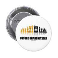 Future Grandmaster (Chess Set) Pin