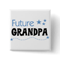 Future Grandpa Tshirts and Gifts Pinback Buttons