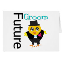 Future Groom cards by chicktshirts Future Groom cards
