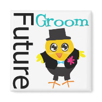Future Groom magnets by chicktshirts Future Groom magnets