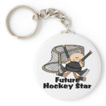 Future Hockey Star Keychain