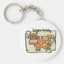 Future Hotdog Key Chains