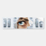 Future House Eye Bumper Stickers