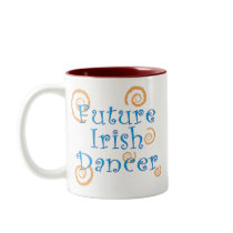 Future Irish Dancer - Original Version mugs