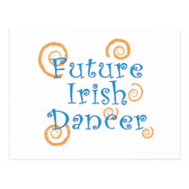 Future Irish Dancer - Original Version postcards