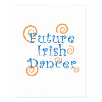 Future Irish Dancer - Original Version postcards