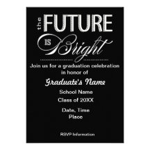 Future is Bright: Class of 2012 Invitations