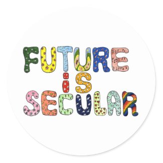 FUTURE IS SECULAR STICKERS