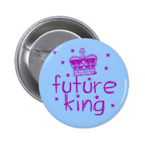 Future King Cute Royalty Tshirt buttons