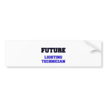 Future Lighting Technician Bumper Sticker