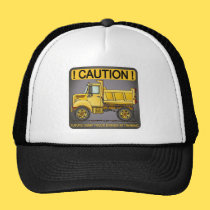 Future Little Dump Truck Driver Hat hats