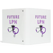 Future LPN 3 Ring Binder