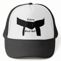 Future Martial Arts Black Belt Hat