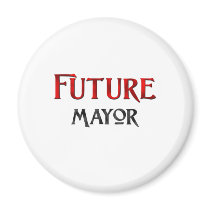 Future Mayor magnets by jobshirt Future Mayor magnets