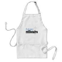 Future Millionaire - Blue Tshirts and Gifts Aprons