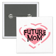 Future Mom Pink Heart Tshirts and Gifts