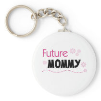 Future Mommy Tshirts and Gifts Key Chain