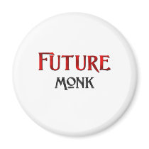Future Monk magnets by jobshirt Future Monk magnets