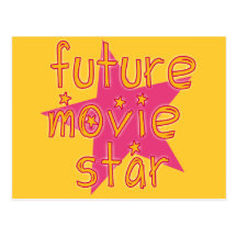 Future Movie Star Post Card