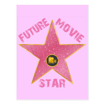 FUTURE MOVIE STAR POSTCARD