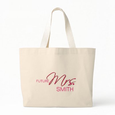 Future Mrs. Customizable Bag by TheMrsShoppe
