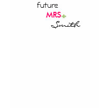 Future Mrs Customizable spaghetti tank t-shirts