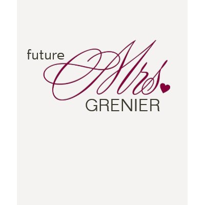 Future Mrs. Customizable T-Shirt