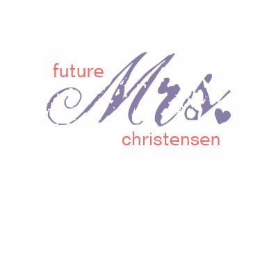 Future Mrs. Customizable T-Shirt