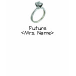 Future Mrs Engagement T-shirts