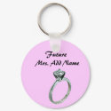 Future Mrs. Gifts and Tees keychain