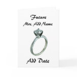 Future Mrs. Greeting Card