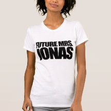 Future Mrs. Jonas Tee Shirts