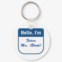 Future Mrs. Keychain - Personalized by tagtees Future Mrs. Keychain - Personalized